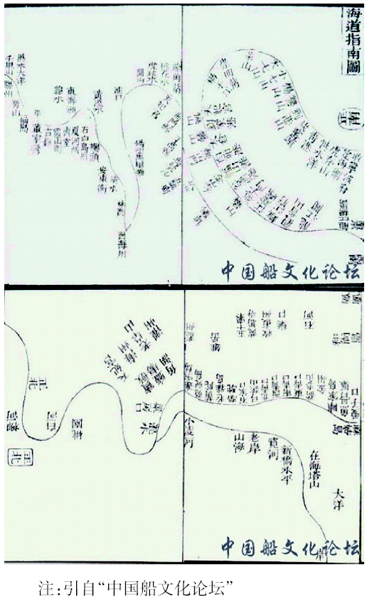 中国明代航海图特色探讨