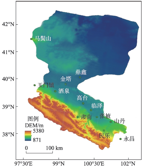 基于hasm方法的黑河流域潜在蒸发量的模拟