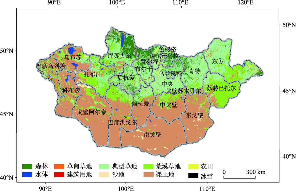 development and pattern analysis of mongolian land